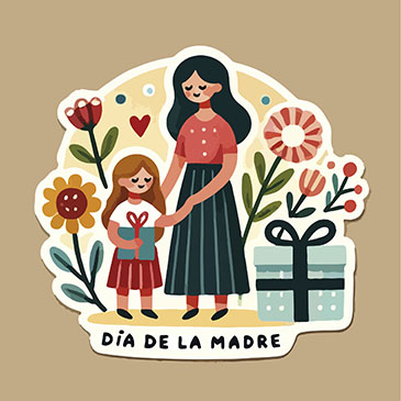 icono celebración día de la madre