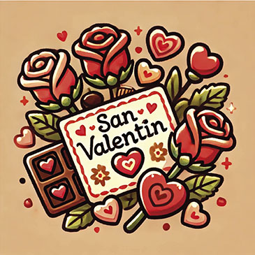 icono celebración san valentin