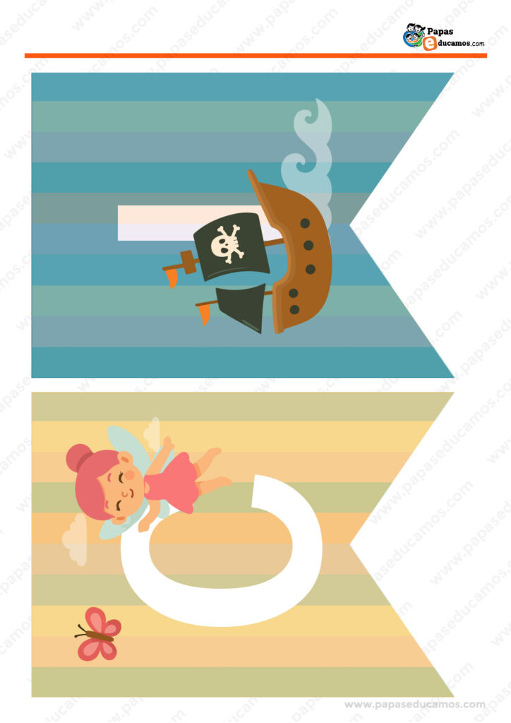 Banderín de guirnalda de cumpleaños 3