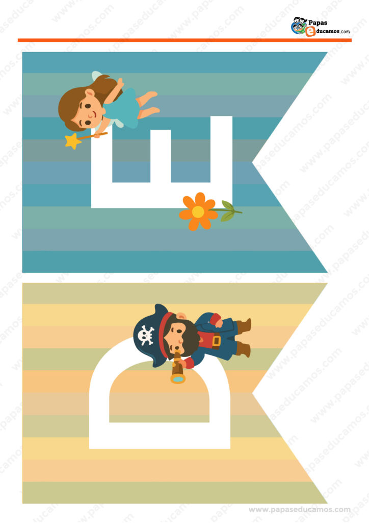 Banderín de guirnalda de cumpleaños 5