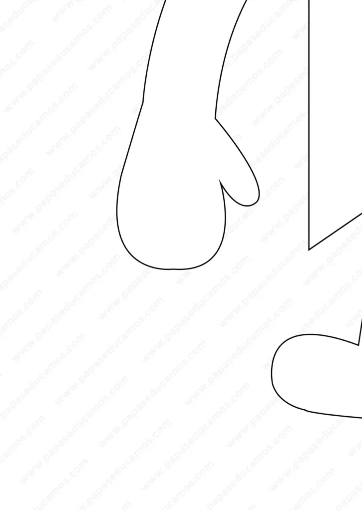 Patrón disfraz infantil de monstruo de colores Amarillo -4