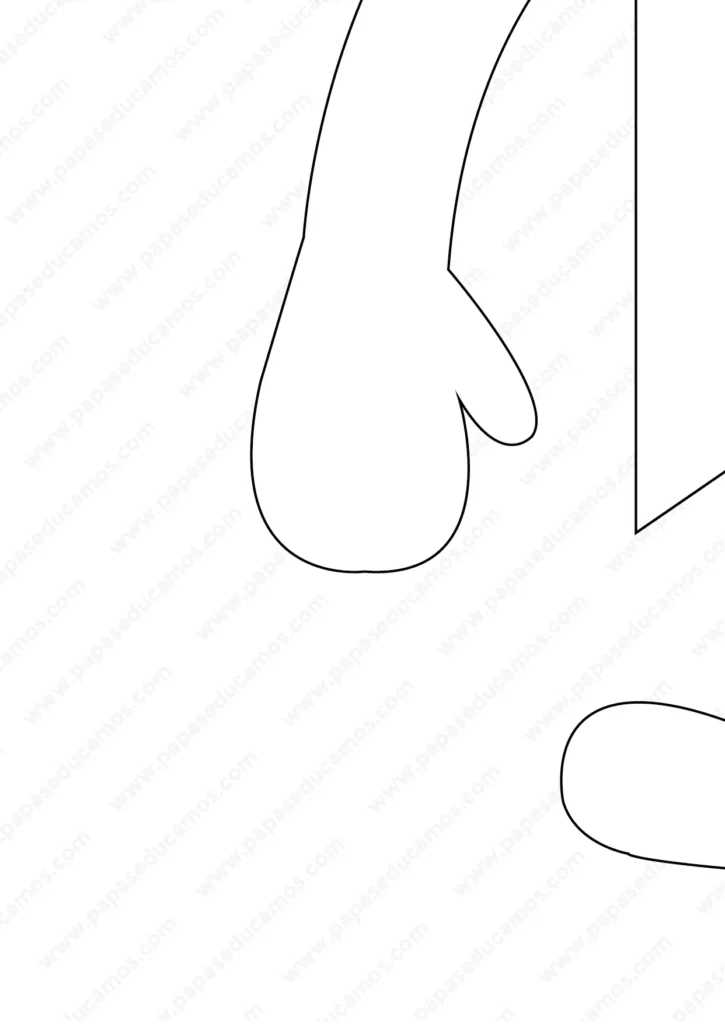 Patrón disfraz infantil de monstruo de colores VERDE -4