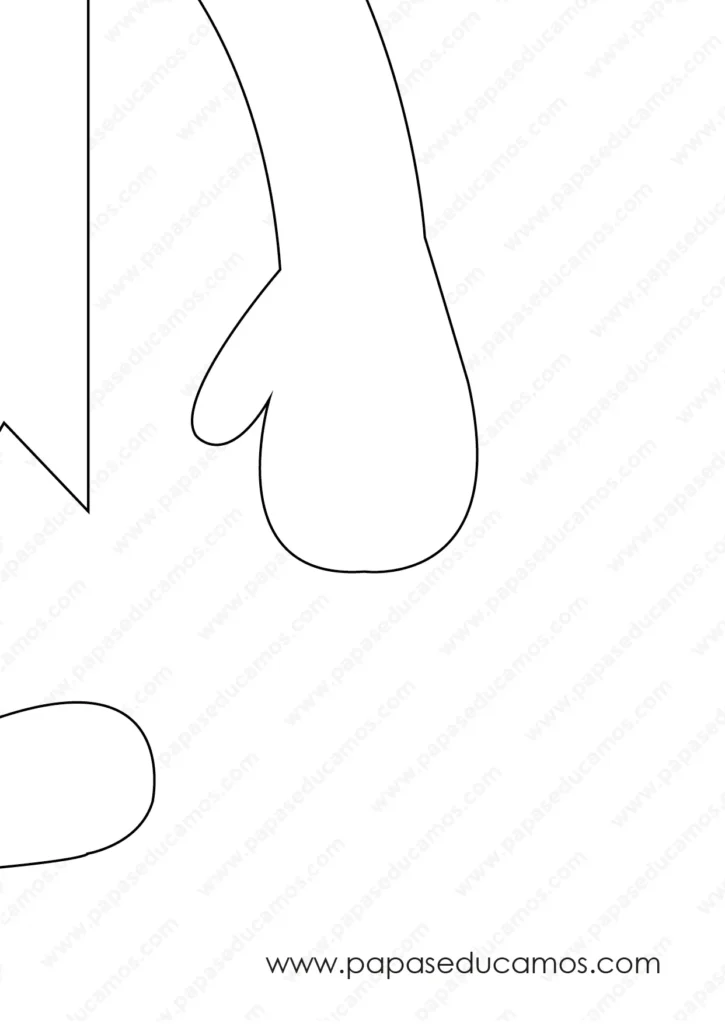 Patrón disfraz infantil de monstruo de colores VERDE -6