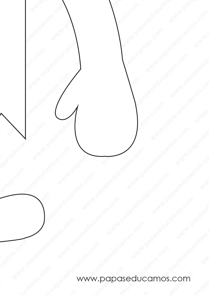 Patrón disfraz infantil de monstruo de colores GRIS -6