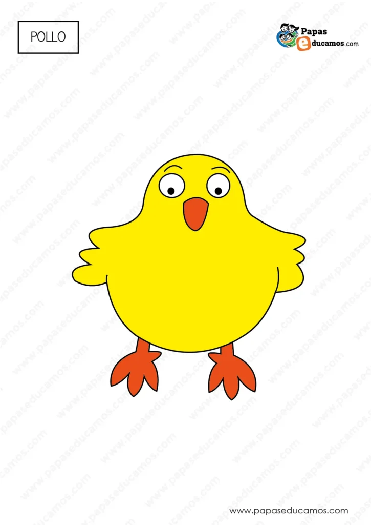 Modelo disfraz pollo pepe para disfraz infantil. Manualidades y disfraces caseros.