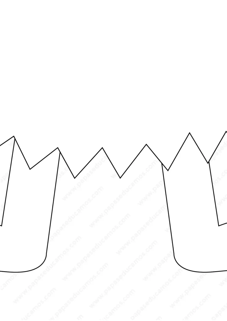 Patrón disfraz infantil de monstruo de colores AZUL -5