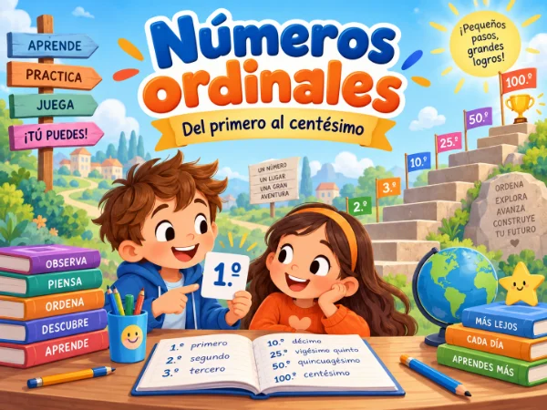 ejercicios interactivos de números ordinales